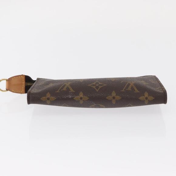 LOUIS VUITTON Monogram Bucket PM Accessory Pouch LV Auth ka944